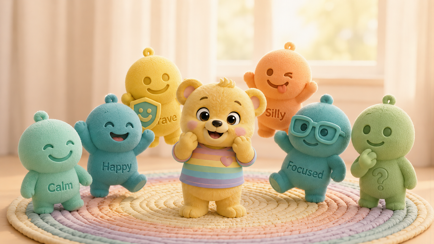 GG Bear with the Mood Buddies